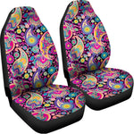 Bohemian Paisley Pattern Print Universal Fit Car Seat Covers