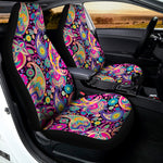 Bohemian Paisley Pattern Print Universal Fit Car Seat Covers