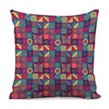 Bohemian Patchwork Pattern Print Pillow Cover