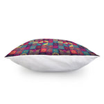 Bohemian Patchwork Pattern Print Pillow Cover