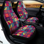 Bohemian Patchwork Pattern Print Universal Fit Car Seat Covers