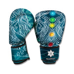 Bohemian Seven Chakras Print Boxing Gloves