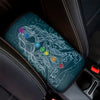 Bohemian Seven Chakras Print Car Center Console Cover