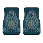 Bohemian Seven Chakras Print Front Car Floor Mats