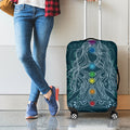 Bohemian Seven Chakras Print Luggage Cover
