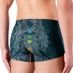Bohemian Seven Chakras Print Men's Boxer Briefs