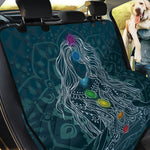 Bohemian Seven Chakras Print Pet Car Back Seat Cover