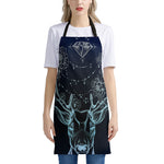 Bohemian Spiritual Deer Print Apron