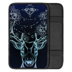 Bohemian Spiritual Deer Print Car Center Console Cover