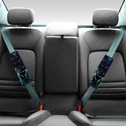 Bohemian Spiritual Deer Print Car Seat Belt Covers