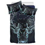 Bohemian Spiritual Deer Print Duvet Cover Bedding Set