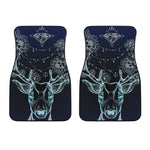 Bohemian Spiritual Deer Print Front Car Floor Mats