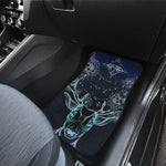 Bohemian Spiritual Deer Print Front Car Floor Mats