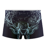 Bohemian Spiritual Deer Print Men's Boxer Briefs