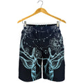 Bohemian Spiritual Deer Print Men's Shorts