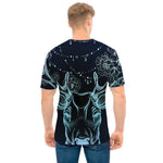 Bohemian Spiritual Deer Print Men's T-Shirt