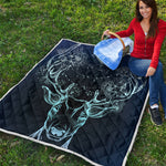 Bohemian Spiritual Deer Print Quilt