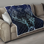 Bohemian Spiritual Deer Print Quilt