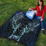 Bohemian Spiritual Deer Print Quilt