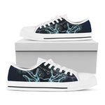Bohemian Spiritual Deer Print White Low Top Shoes