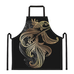 Bohemian Spiritual Fish Print Apron