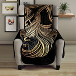 Bohemian Spiritual Fish Print Armchair Protector