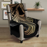 Bohemian Spiritual Fish Print Armchair Protector