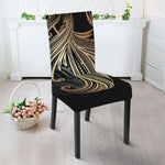 Bohemian Spiritual Fish Print Dining Chair Slipcover