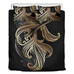 Bohemian Spiritual Fish Print Duvet Cover Bedding Set