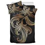 Bohemian Spiritual Fish Print Duvet Cover Bedding Set