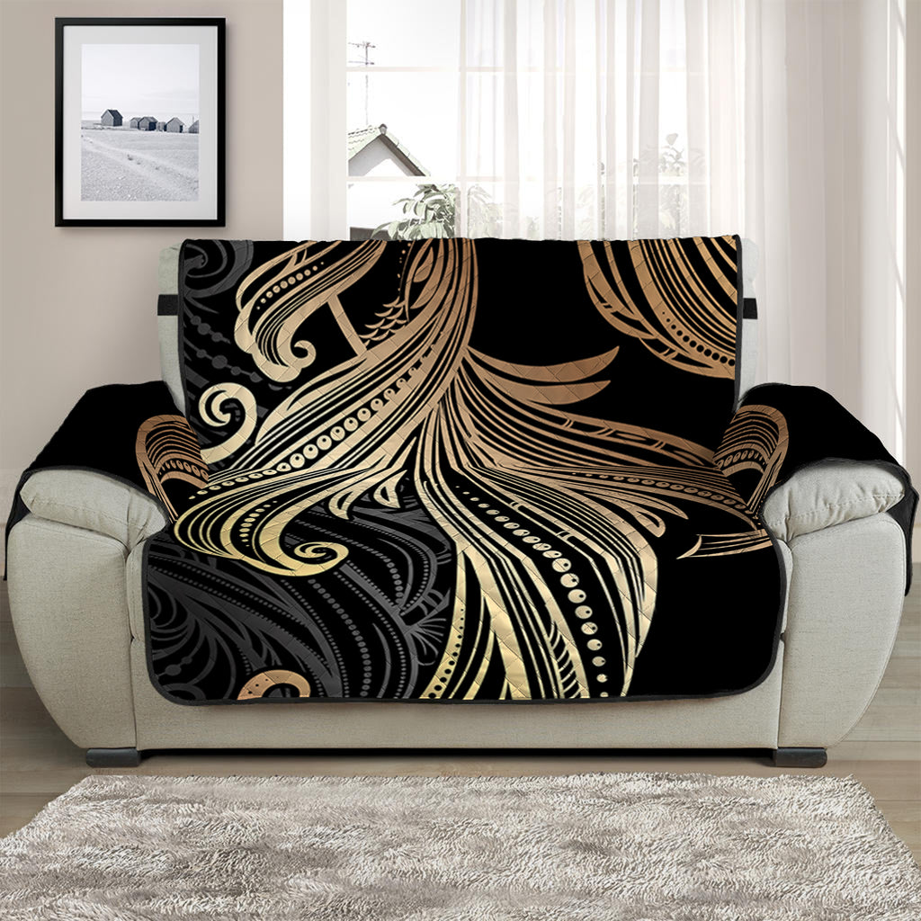 Bohemian Spiritual Fish Print Half Sofa Protector