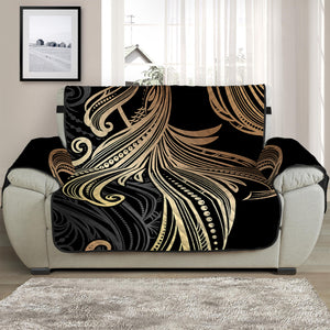 Bohemian Spiritual Fish Print Half Sofa Protector