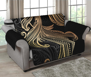 Bohemian Spiritual Fish Print Loveseat Protector