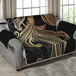 Bohemian Spiritual Fish Print Loveseat Protector