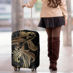 Bohemian Spiritual Fish Print Luggage Cover