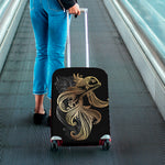 Bohemian Spiritual Fish Print Luggage Cover