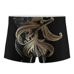 Bohemian Spiritual Fish Print Men's Boxer Briefs