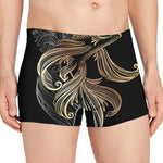 Bohemian Spiritual Fish Print Men's Boxer Briefs