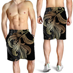 Bohemian Spiritual Fish Print Men's Shorts