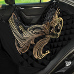 Bohemian Spiritual Fish Print Pet Car Back Seat Cover