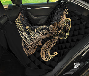 Bohemian Spiritual Fish Print Pet Car Back Seat Cover