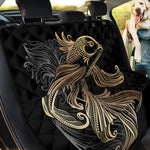 Bohemian Spiritual Fish Print Pet Car Back Seat Cover