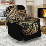 Bohemian Spiritual Fish Print Recliner Slipcover