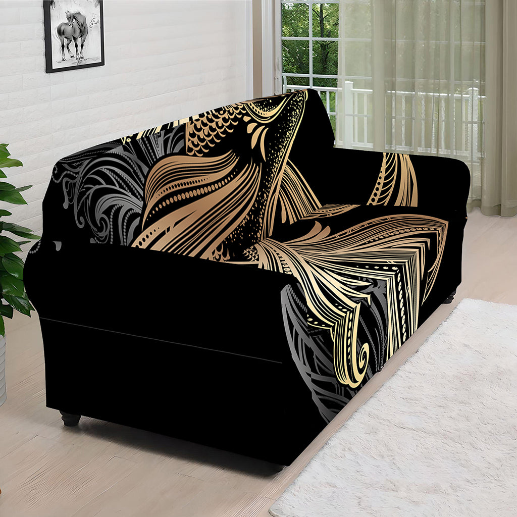 Bohemian Spiritual Fish Print Sofa Cover