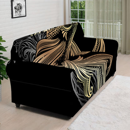 Bohemian Spiritual Fish Print Sofa Cover