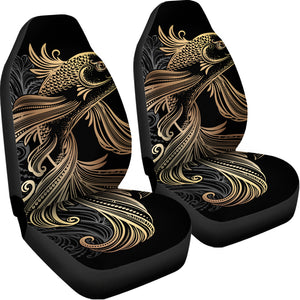 Bohemian Spiritual Fish Print Universal Fit Car Seat Covers