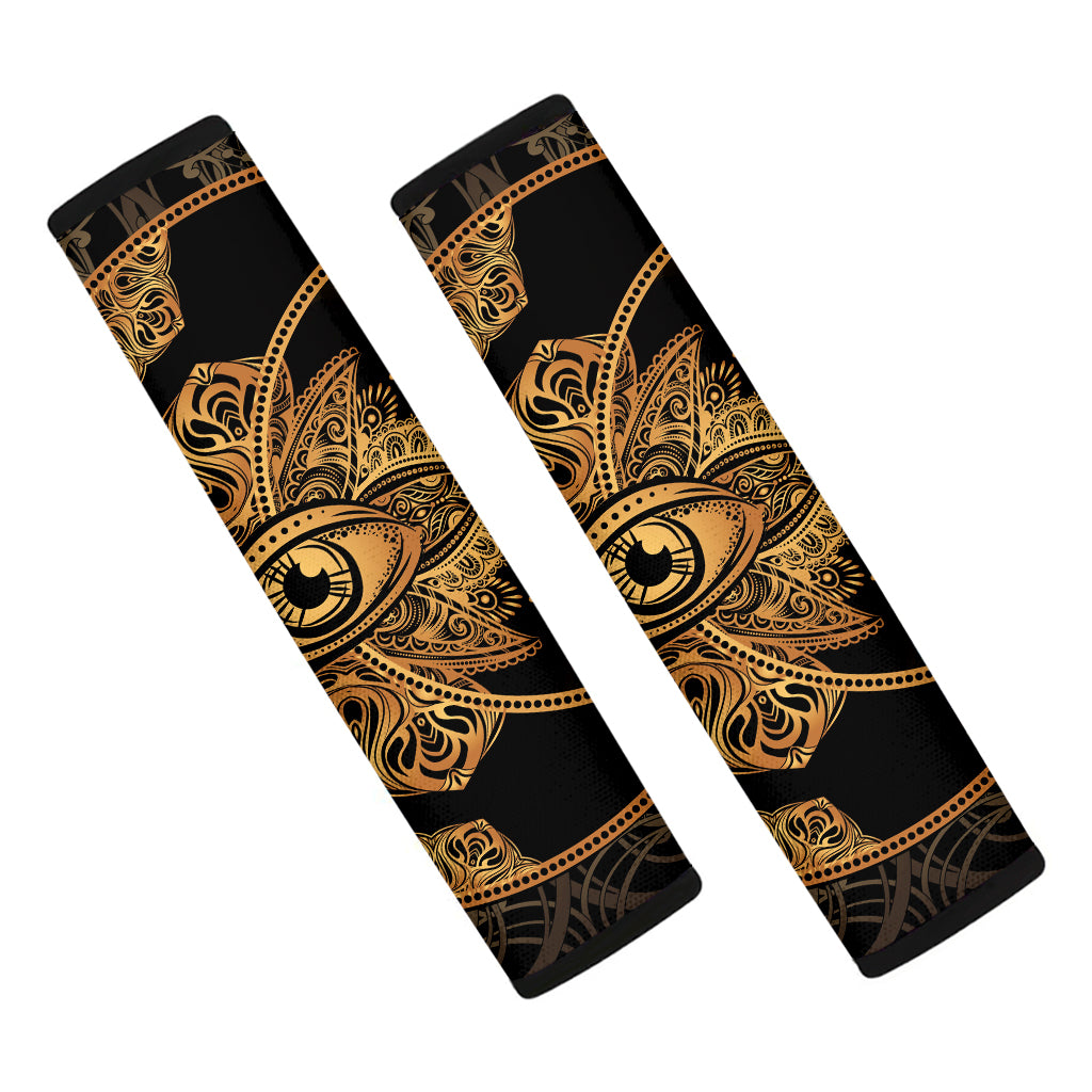Bohemian Sun And Moon Print Car Seat Belt Covers