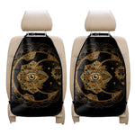 Bohemian Sun And Moon Print Car Seat Organizers