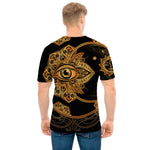 Bohemian Sun And Moon Print Men's T-Shirt