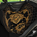 Bohemian Sun And Moon Print Pet Car Back Seat Cover